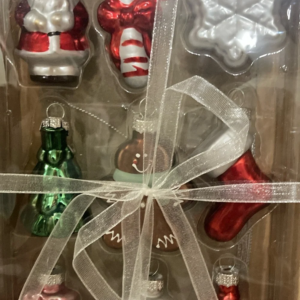 Target BP Christmas 2022 Mini Glass Icon Ornaments